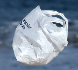 Trash the Bags.plastic bag floating