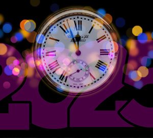 New Year's Events in Bluffton. a stop watch