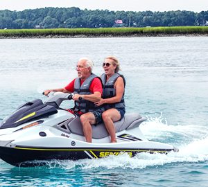 Everything You Need to Know Before Retiring in Bluffton. a couple on a jet ski