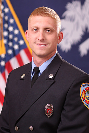 Firefighter Tyler Marion