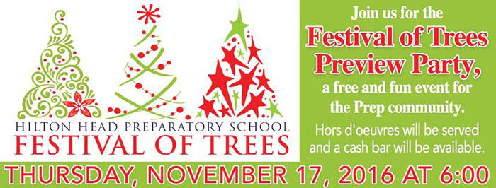 Hilton Head Preparatory School Festival of Trees