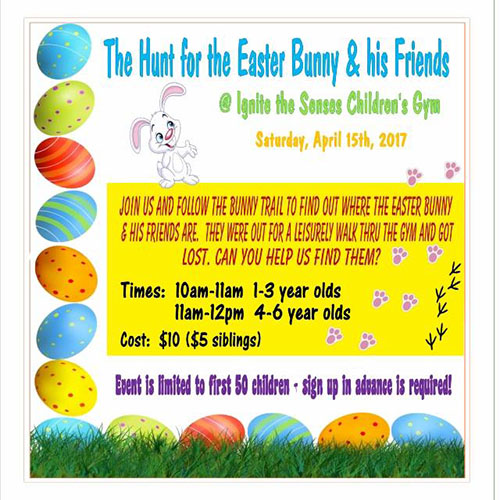 The Hunt for the Easter Bunny and his Friends 2017