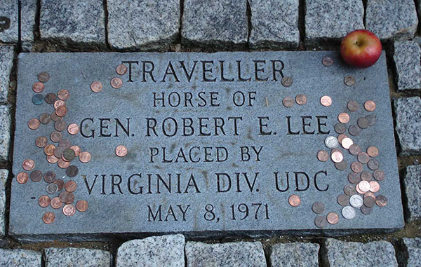 Traveller's Grave at Washington and Lee University